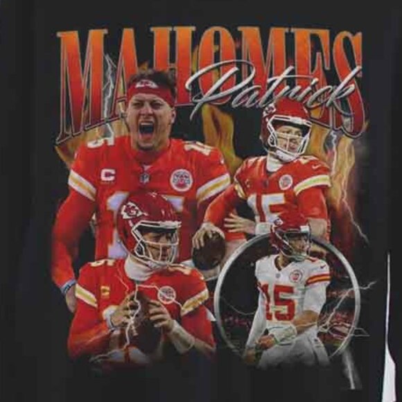 Sweatshirt Patrick Mahomes Kansas City Football Sweatshirt 05 - Picture 2 of 5